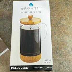 New in Box Grosche Melbourne French Press for The Jilly Box